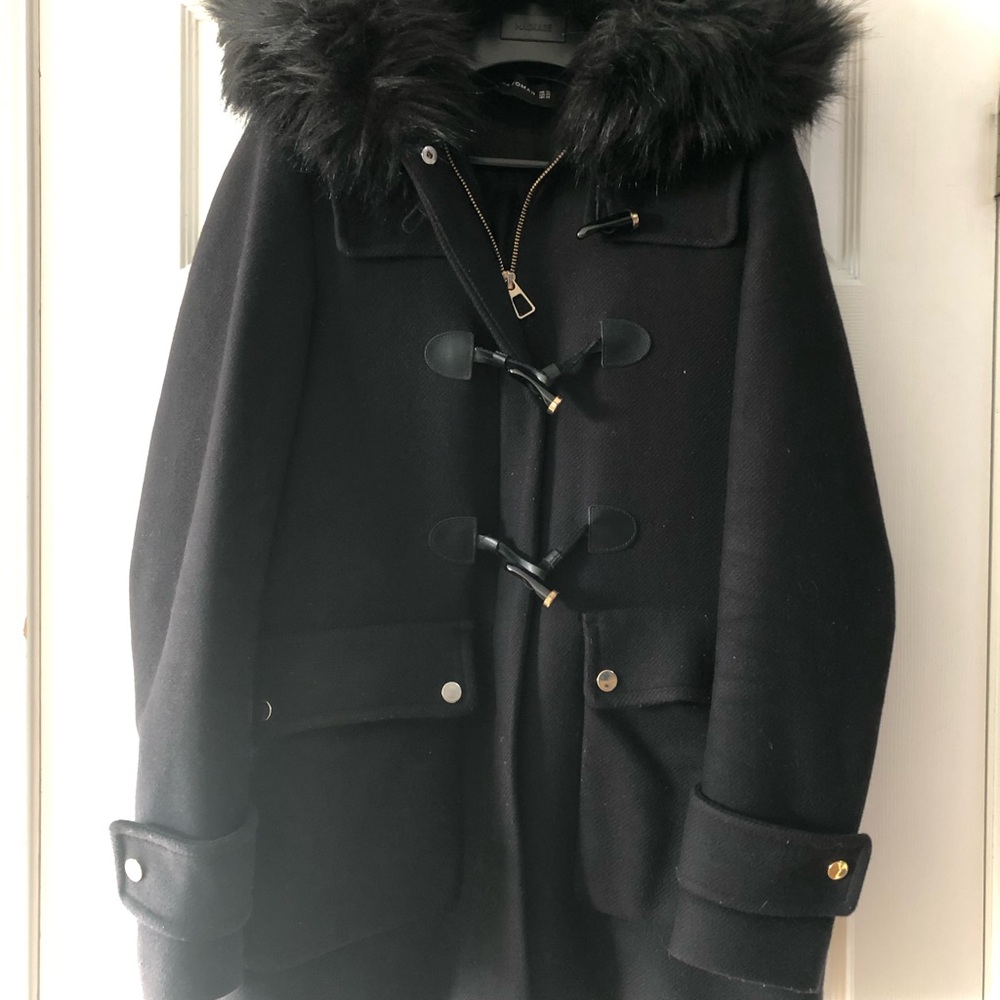 Zara Black Women's Coat